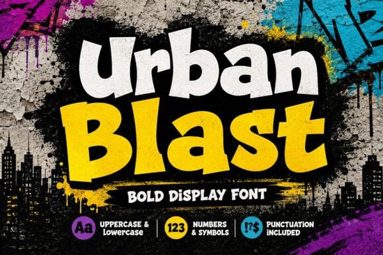 Urban Blast Font